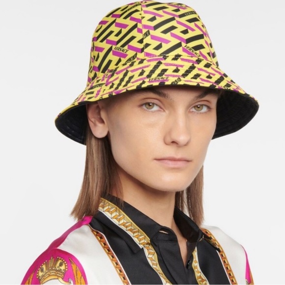 Versace La Greca Reversible Bucket Hat ( Completely New ) - Picture 1 of 4